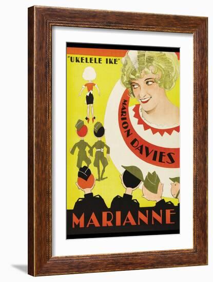 Marianne-null-Framed Art Print