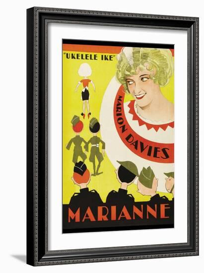 Marianne-null-Framed Art Print