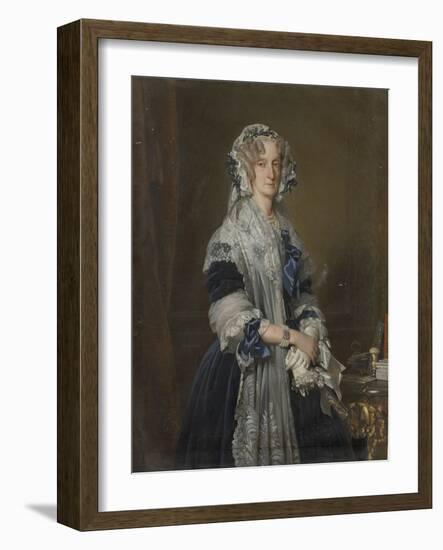 Marie-Amélie de Bourbon-Franz Xaver Winterhalter-Framed Giclee Print