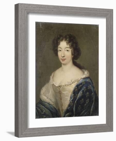 Marie-Anne-Christine de Bavière (1660-1690), Dauphine de France-François de Troy-Framed Giclee Print