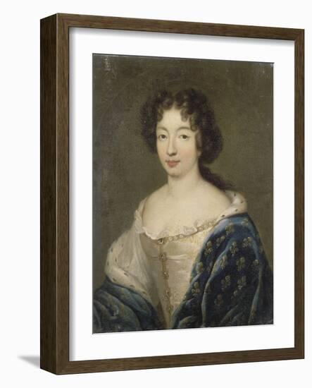 Marie-Anne-Christine de Bavière (1660-1690), Dauphine de France-François de Troy-Framed Giclee Print