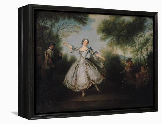 Marie-Anne Cuppi (1710-70) known as La Camargo, Dancing, 1730-Nicolas Lancret-Framed Premier Image Canvas