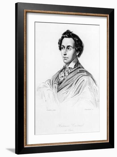 Marie-Antoine Careme, Frontispiece to 'L'Art De Cuisine Francaise', Engraved by Blanchard, 1833-Charles Auguste Steuben-Framed Giclee Print