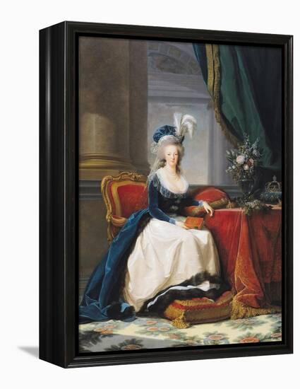 Marie-Antoinette (1755-93) 1788-Elisabeth Louise Vigee-LeBrun-Framed Premier Image Canvas