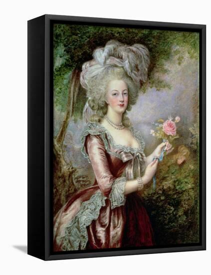 Marie Antoinette (1755-93) after Vigee-Lebrun-Louise Campbell Clay-Framed Premier Image Canvas