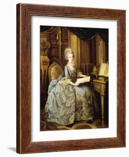 Marie Antoinette, 1755-93 Queen of France, as Dauphine-Lié-Louis Perin-Salbreux-Framed Giclee Print