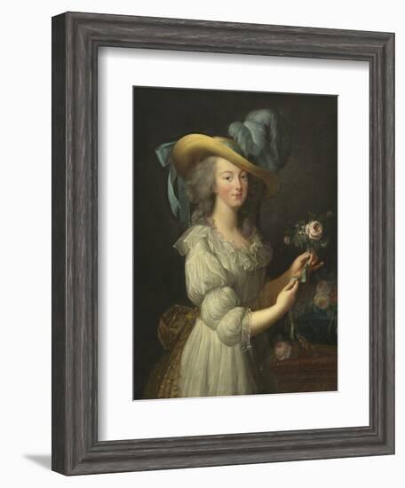 Marie-Antoinette, 1783-Elisabeth Louise Vigee Le Brun-Framed Art Print