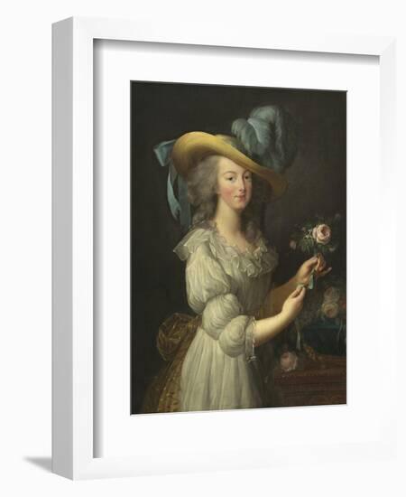 Marie-Antoinette, 1783-Elisabeth Louise Vigee Le Brun-Framed Art Print