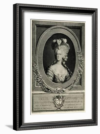 Marie Antoinette, 1884-90-null-Framed Giclee Print