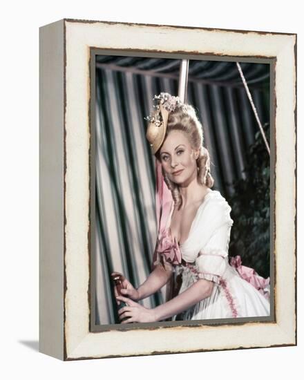 MARIE-ANTOINETTE, 1955 directed by JEAN DELANNOY Michele Morgan (photo)-null-Framed Stretched Canvas