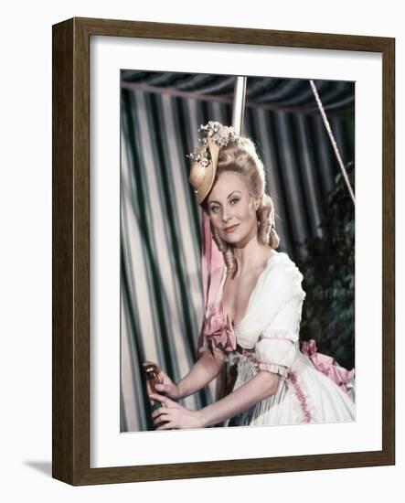 MARIE-ANTOINETTE, 1955 directed by JEAN DELANNOY Michele Morgan (photo)-null-Framed Photo