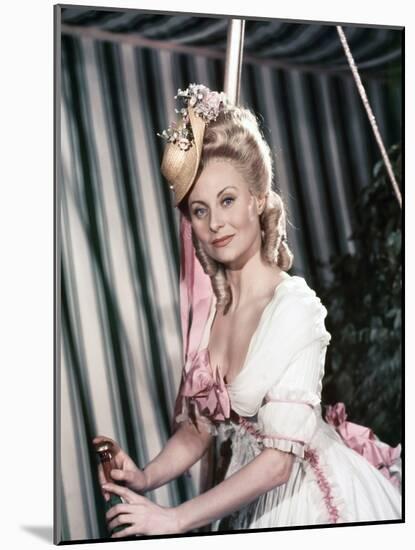 MARIE-ANTOINETTE, 1955 directed by JEAN DELANNOY Michele Morgan (photo)-null-Mounted Photo