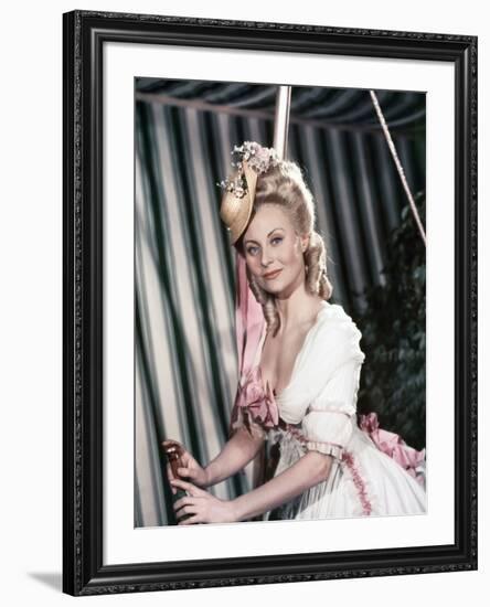 MARIE-ANTOINETTE, 1955 directed by JEAN DELANNOY Michele Morgan (photo)-null-Framed Photo