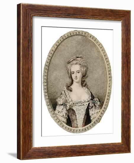 Marie Antoinette, Anon-null-Framed Art Print