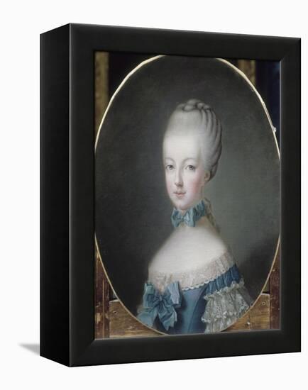 Marie-Antoinette, archiduchesse d'Autriche, future Dauphine de France (1755-1793)-Joseph Ducreux-Framed Premier Image Canvas