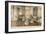 Marie Antoinette Bedroom, Fontainbleau, France-null-Framed Art Print