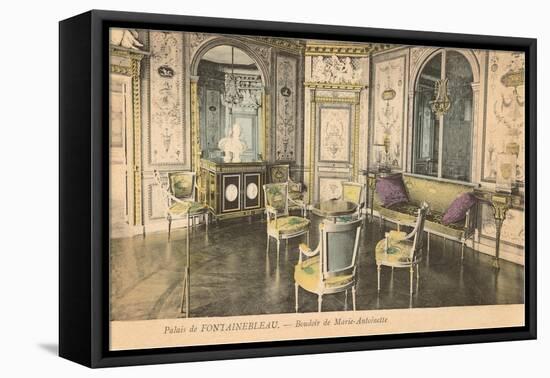 Marie Antoinette Bedroom, Fontainbleau, France-null-Framed Stretched Canvas