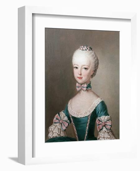 Marie Antoinette Daughter of Emperor Francis I and Maria Theresa of Austria-Jean-Etienne Liotard-Framed Giclee Print