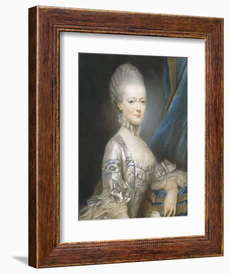 Marie-Antoinette de Lorraine-Habsbourg (1755-1793), alors archiduchesse d'Autriche en 1769-Joseph Ducreux-Framed Giclee Print