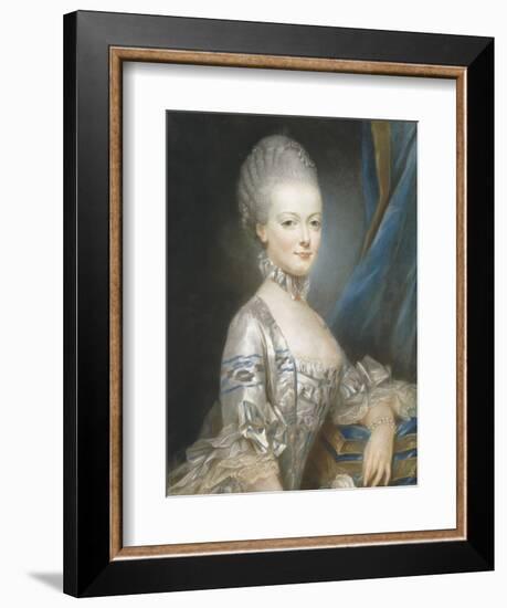 Marie-Antoinette de Lorraine-Habsbourg (1755-1793), alors archiduchesse d'Autriche en 1769-Joseph Ducreux-Framed Giclee Print