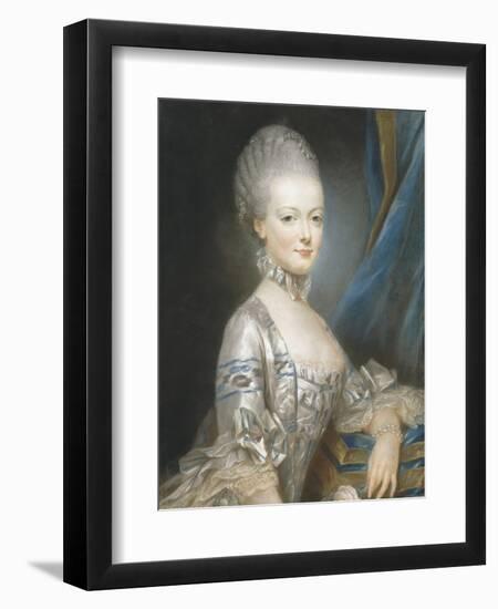 Marie-Antoinette de Lorraine-Habsbourg (1755-1793), alors archiduchesse d'Autriche en 1769-Joseph Ducreux-Framed Giclee Print