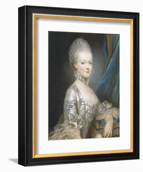 Marie-Antoinette de Lorraine-Habsbourg (1755-1793), alors archiduchesse d'Autriche en 1769-Joseph Ducreux-Framed Giclee Print