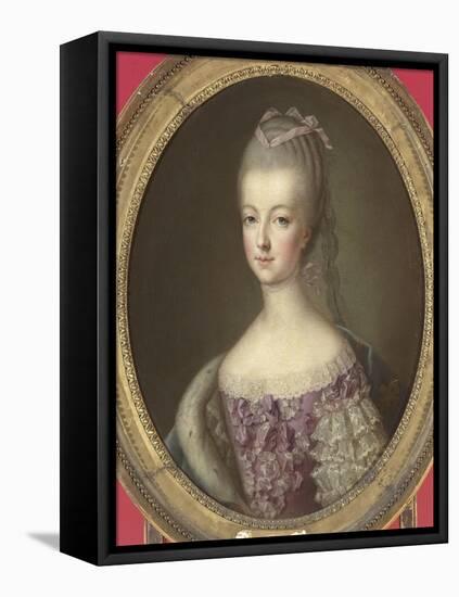 Marie-Antoinette de Lorraine-Habsbourg, archiduchesse d'Autriche, reine de France (1755-1793)-Joseph Ducreux-Framed Premier Image Canvas