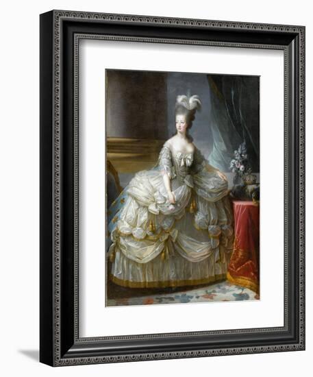 Marie-Antoinette de Lorraine-Habsbourg, archiduchesse d’Autriche, reine de France (1755-1795)-Brun Elisabeth Louise Vigée-Le-Framed Giclee Print