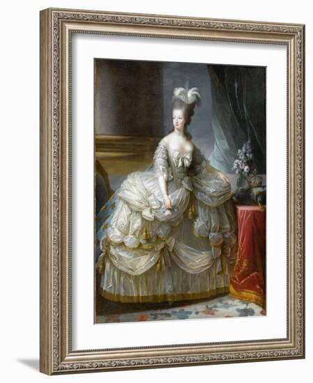 Marie-Antoinette de Lorraine-Habsbourg, archiduchesse d’Autriche, reine de France (1755-1795)-Brun Elisabeth Louise Vigée-Le-Framed Giclee Print