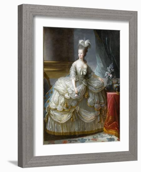 Marie-Antoinette de Lorraine-Habsbourg, archiduchesse d’Autriche, reine de France (1755-1795)-Brun Elisabeth Louise Vigée-Le-Framed Giclee Print