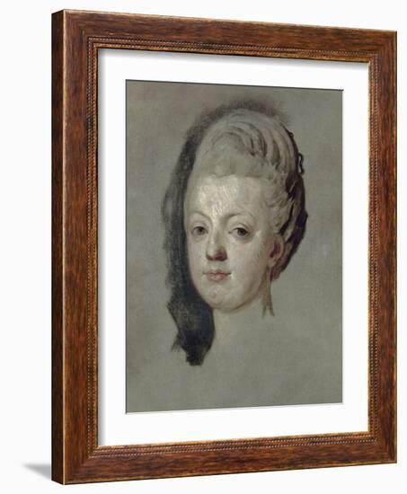 Marie Antoinette Habsburg-Lorraine, So Dauphine, 1772-Joseph Siffred Duplessis-Framed Giclee Print