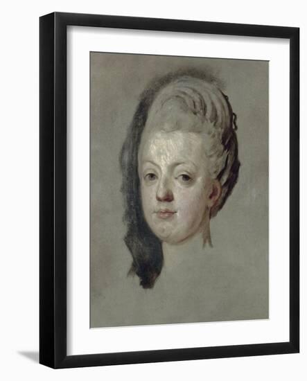 Marie Antoinette Habsburg-Lorraine, So Dauphine, 1772-Joseph Siffred Duplessis-Framed Giclee Print