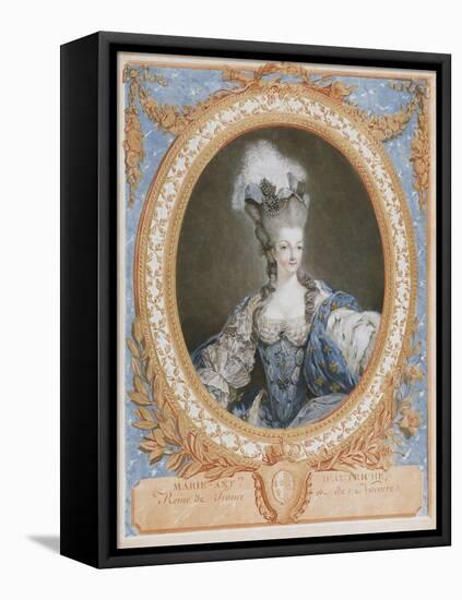 Marie Antoinette, Queen of France-Francois Janiuet-Framed Premier Image Canvas