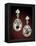 Marie Antoinette Red Earrings-null-Framed Premier Image Canvas