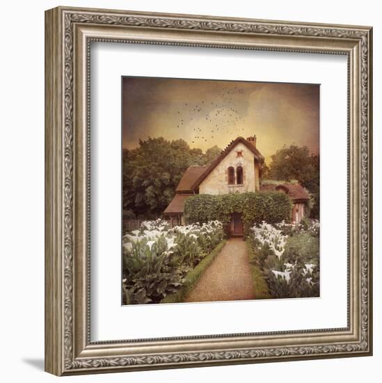 Marie Antoinette’s Cottage, Versailles, France-Dawne Polis-Framed Art Print