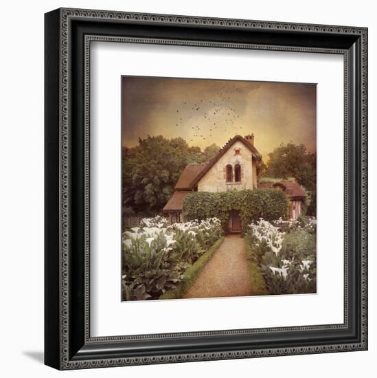 Marie Antoinette’s Cottage, Versailles, France-Dawne Polis-Framed Art Print