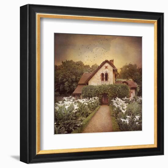 Marie Antoinette’s Cottage, Versailles, France-Dawne Polis-Framed Art Print