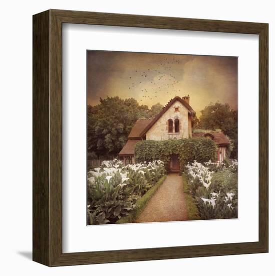 Marie Antoinette’s Cottage, Versailles, France-Dawne Polis-Framed Art Print