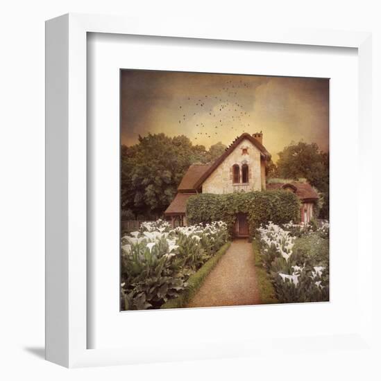 Marie Antoinette’s Cottage, Versailles, France-Dawne Polis-Framed Art Print