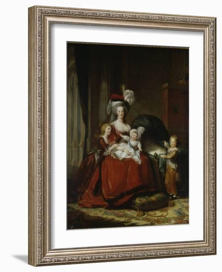 Marie Antoinette-Elisabeth Louise Vigee-LeBrun-Framed Giclee Print