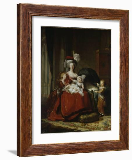 Marie Antoinette-Elisabeth Louise Vigee-LeBrun-Framed Giclee Print