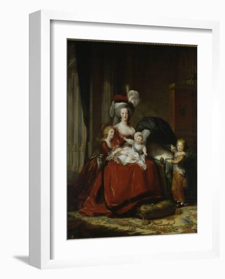 Marie Antoinette-Elisabeth Louise Vigee-LeBrun-Framed Giclee Print