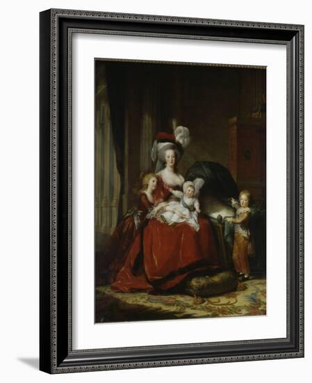 Marie Antoinette-Elisabeth Louise Vigee-LeBrun-Framed Giclee Print