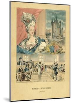 Marie Antoinette-French School-Mounted Giclee Print