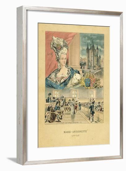 Marie Antoinette-French School-Framed Giclee Print