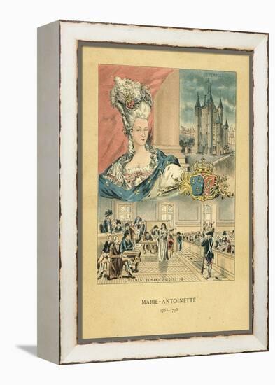 Marie Antoinette-French School-Framed Premier Image Canvas