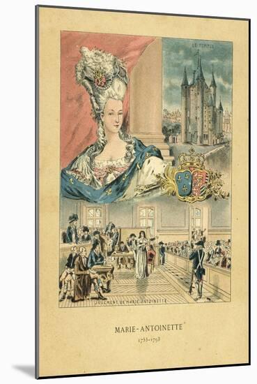 Marie Antoinette-French School-Mounted Giclee Print