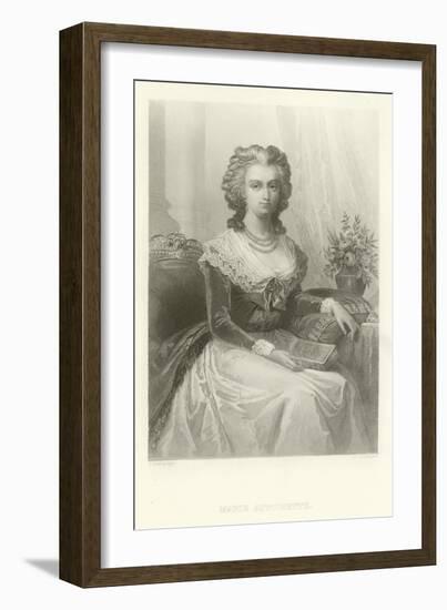 Marie Antoinette-Alphonse Marie de Neuville-Framed Giclee Print