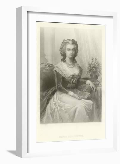 Marie Antoinette-Alphonse Marie de Neuville-Framed Giclee Print