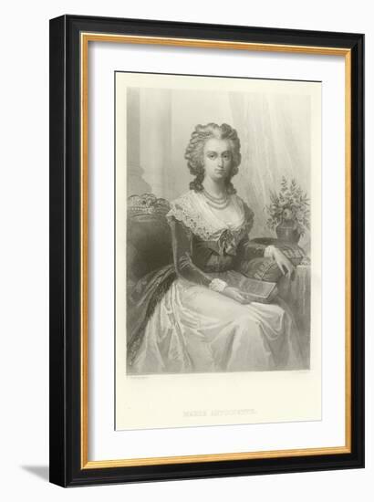 Marie Antoinette-Alphonse Marie de Neuville-Framed Giclee Print